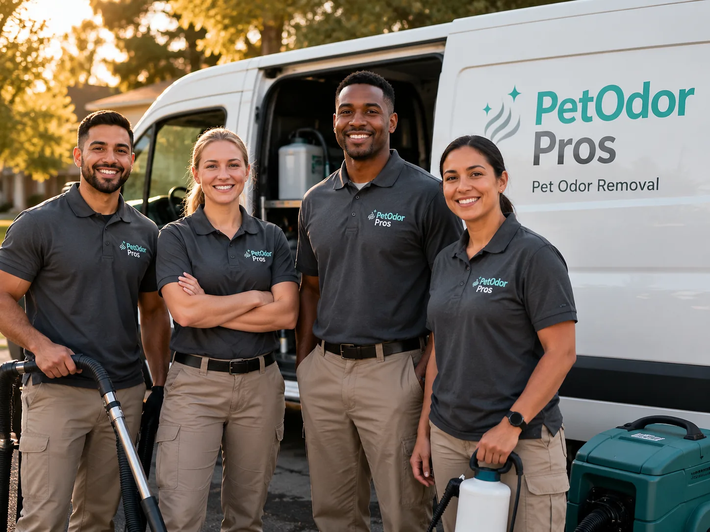 Pet Odor Removal team serving Minster, OH
